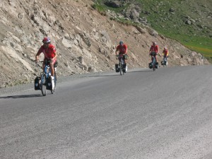 Vélo en terre Kirghize ou Kirghizistan