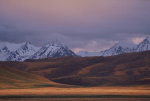 Between Djetim mountains and Terskey