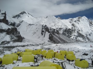A l'assault Camp de base : Pobeda - Khan Tengry